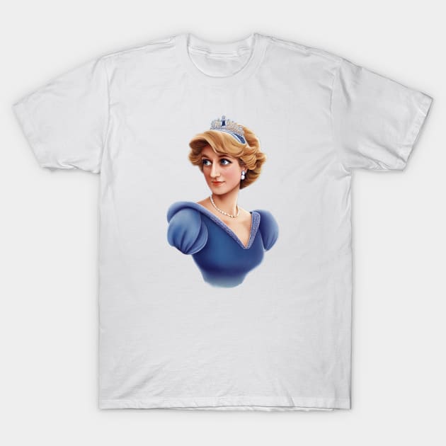 Diana - Fairy Tale Princess - Princess Diana T-Shirt by Fenay-Designs